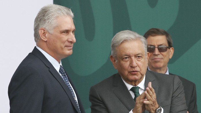 El presidente Díaz-Canel destacó que México y el mandatario López Obrador tienen un lugar privilegiado en sus afectos.
