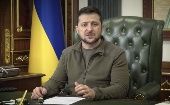 El mandatario ucraniano instó a la OTAN a continuar buscando mecanismos de cooperación militar con su país.
