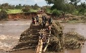 Miles de infraestructuras sufrieron afectaciones totales o parciales en Mozambique tras el embate del ciclón Gombe.