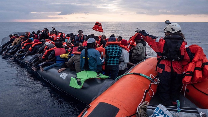 De acuerdo con la OIM, 3.091 personas fueron rescatadas en las costas libias en los primeros meses de 2022, de ellos 117 eran infantes.