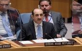 El diplomático describió los esfuerzos de Bashar al Assad y su gobierno para restaurar la estabilidad en Siria.