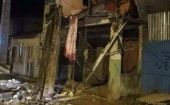 Imágenes difundidas en redes sociales muestran que el temblor causó daños considerables a varias viviendas en Esmeraldas.