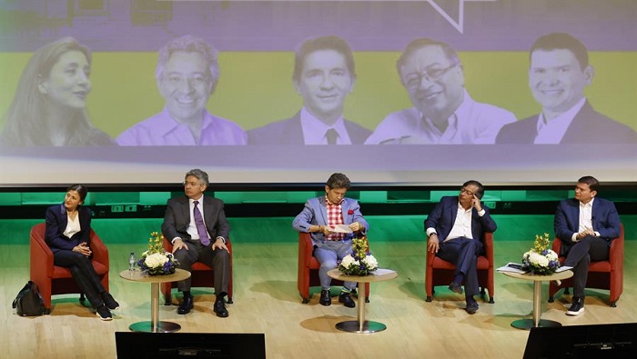 Al debate presidencial organizado por la Universidad Externado no asistieron los aspirantes Federico Gutiérrez, Sergio Fajardo y Rodolfo Hernández.