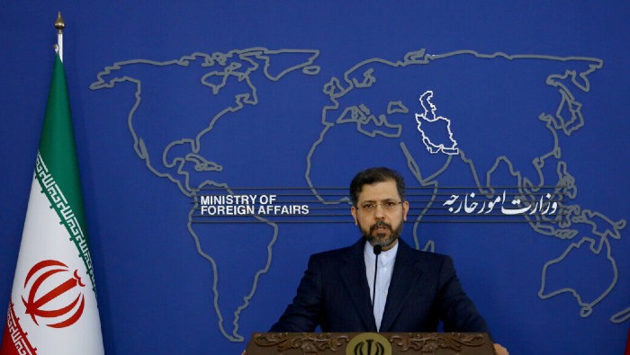 El portavoz dijo que no se ha finalizado ningún texto en las conversaciones de Viena para eliminar las sanciones contra Irán.