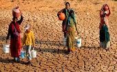 En la India se han visto afectados centenares de hectáreas de cultivo de trigo producto de la ola de calor. 