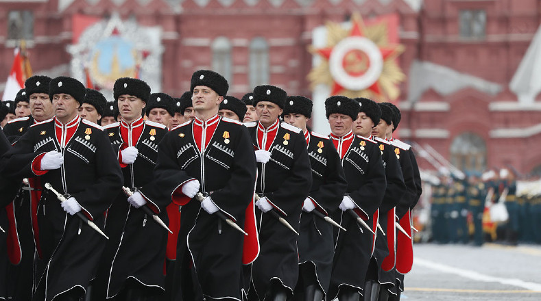 La Policía Militar de las Fuerzas Armadas, la cual participa en el histórico acto desde 2017, desfiló tras la División Independiente de Propósito Operacional Dzerzhinski. 