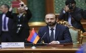 Mirzoyan reafirmó el compromiso de Armenia con la implementación de los acuerdos alcanzados sobre el enclave de Nagorno Karabaj.
