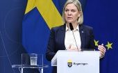 “Creemos que lo mejor para Suecia y la seguridad del pueblo sueco es que nos unamos a la OTAN”, ha afirmado la primera ministra, Magdalena Andersson.