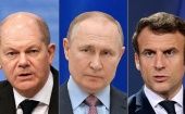Presidente Putin afirma que Rusia está lista para reanudar las conversaciones de paz, a cambio del levantamiento de las sanciones. 