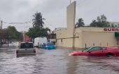 Las intensas precipitaciones trajeron consigo inundaciones en numerosas áreas de Miami y otras ciudades.