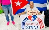 En los dos últimos años, en medio de la pandemia de la Covid-19, el proyecto Puentes de Amor ha enviado en varias ocasiones donativos de alimentos y medicinas a Cuba, como respuesta al bloqueo de Estados Unidos a La Habana.