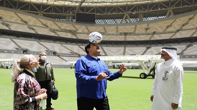 La ocasión sirvió para recordar que el fútbol también une a los pueblos y puede ayudar a consolidar la relación de desarrollo que en lo social y deportivo une a Venezuela y Qatar.