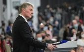 El portavoz dle Kremlin, Dimitri Peskov, aseguró que los informes del supuesto impago no tiene fundamento legal.