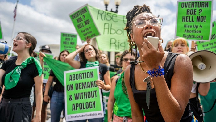 Mujeres reclaman derecho a decidir sobre el aborto en EE.UU.