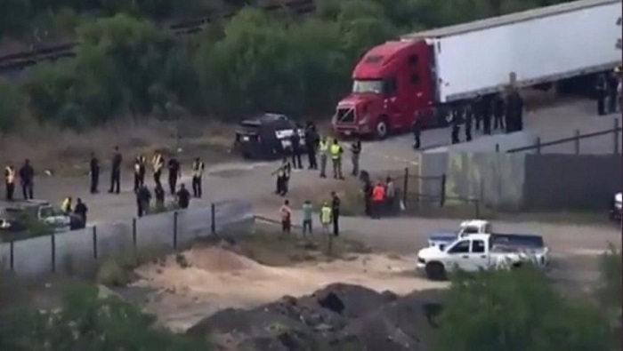 En el camión viajaban ilegalmente 67 migrantes, provenientes de cuatro países latinoamericanos.