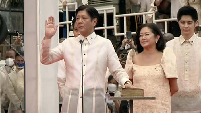 Ferdinand Marcos Jr sucederá a Rodrigo Duterte como presidente de Filipinas por los próximos seis años.