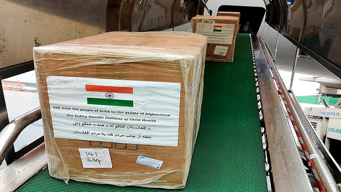 Las autoridades de la India se encuentran preparando más envíos de medicinas, insumos sanitarios y trigo a Afganistán.