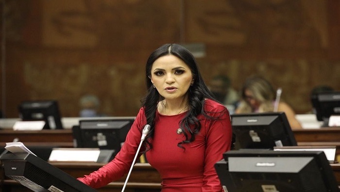 Yeseña Guamaní fue destituida por amplia mayoría como segunda vicepresidenta de la Asamblea Nacional.