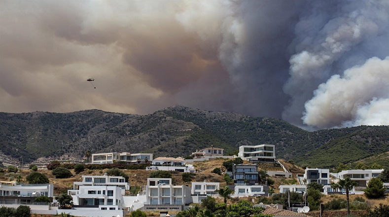 En zonas como Cáceres, Salamanca, Zamora, Málaga, Cádiz y Lugo, se han presentado incendios que se mantiene en el segundo nivel peligrosidad, hasta el momento.