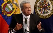El expresidente Moreno expresó que la denuncia es “simplemente otro cuento de los muchos que se han inventado".