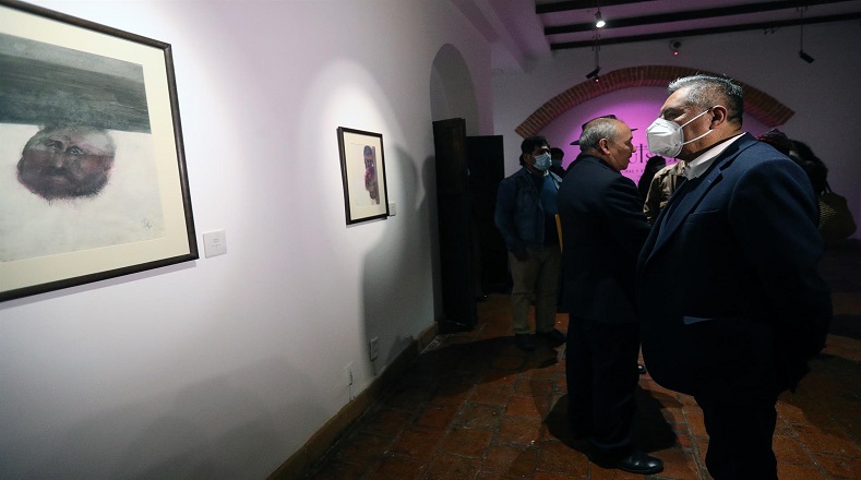 En el marco del 56 aniversario de la institución, fue inaugurada la muestra inédita donde se exhiben pinturas de la colección "Inquisición, víctimas y victimarios". 
