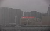   Desde el miércoles la ciudad de Hong Kong elevó el nivel de alerta por la inminente llegada del tifón Ma-on