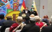 "Desde ahora las bolivianas y bolivianos que quieran afiliarse y aportar para su jubilación, podrán hacerlo a través de la Gestora Pública", dijo el presidente.