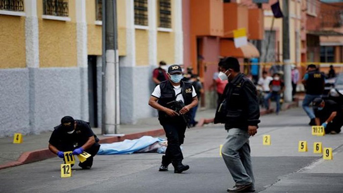 Casi la mitad de los asesinatos ocurre en el departamento de Guatemala, región que alberga a la capital del país.