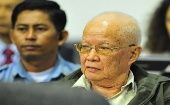 Khieu Samphan tiene 91 años y pasará el resto de sus días en la cárcel por delitos de lesa humanidad. 