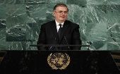 "Ante la insuficiencia del Consejo de Seguridad debemos ofrecer entre todos un canal diplomático complementario", dijo Ebrard sobre el conflicto en Ucrania.