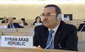 El embajador reiteró el interés de Siria por la protección de los derechos de su pueblo.