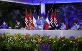 El presidente Ortega recordó que "el imperio yanqui es el que ha cometido los mayores crímenes en la historia de la humanidad".