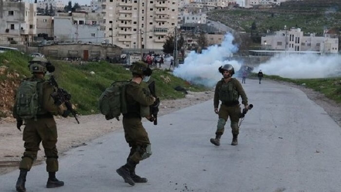La represión fue contra la manifestación semanal en rechazo a la expansión de los asentamientos de Israel en territorios palestinos.
