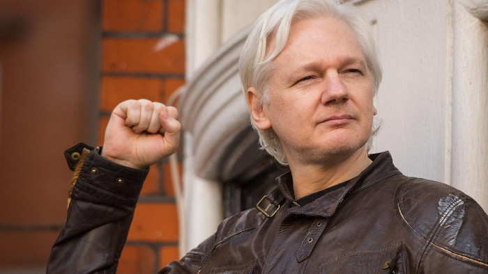 La manifestación que se realizará a partir de las 13H00 local (UTC) constituirá un acto simbólico de apoyo a Assange.