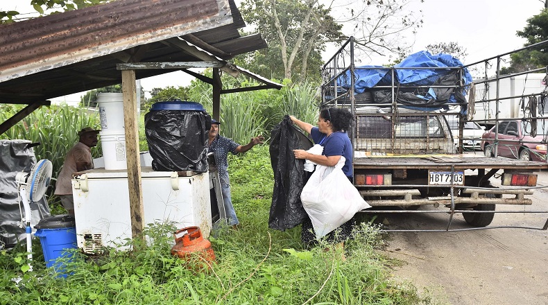 Ante la persistencia de las precipitaciones, el Gobierno hondureño emitió alerta roja e instó a buscar refugio a quienes habitan en zonas bajas. 