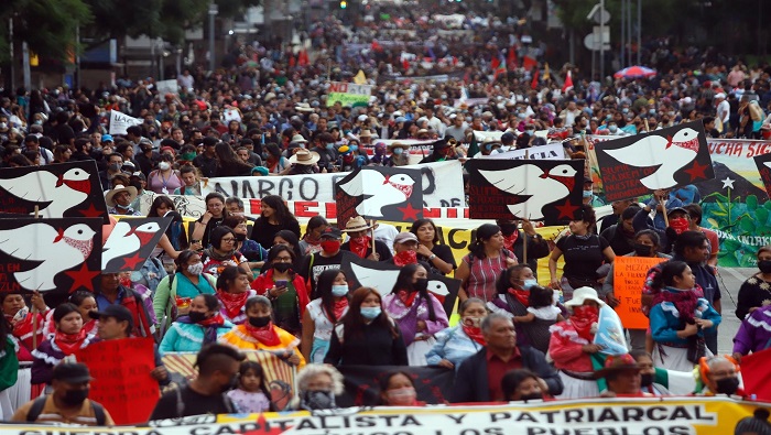 Pueblos originarios conmemoran el Día de la Resistencia Indígena