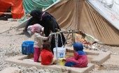 Organizaciones humanitarias estiman unos 7.000.000 millones de desplazados internos en Siria, sin acceso a servicios sanitarios y agua potable. 