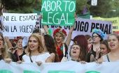 Activistas pro aborto en El Salvador celebraron el falló judicial a favor de Katia.