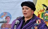 La ministra de la Presidencia de Bolivia, Maria Nela Prada, informó que la mesa de diálogo con los representantes del departamento de Santa Cruz ingresó a un intermedio hasta mediodía de este sábado.