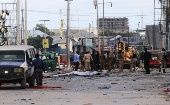 Tras controlar la zona, las fuerzas de seguridad comenzaron a evaluar los daños humanos y materiales provocados por el nuevo ataque terrorista de Al Shabaab.
