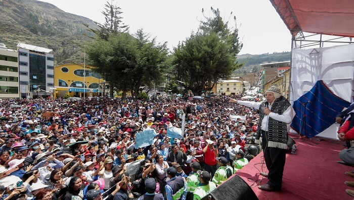 El presidente Pedro Castillo afirmó que la agenda de quienes lideran el Congreso del país es buscar su vacancia.