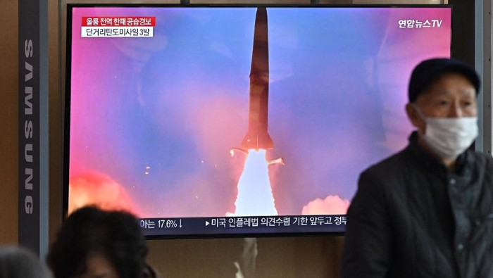 El intercambio de disparo con misiles de Corea del Norte es una reacción al ejercicio aéreo conjunto 
