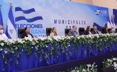 La presidenta del CSE, Brenda Rocha, leyo informe ante representantes de partidos. "Hemos culminado con éxito gracias a Dios un ejercicio cívico y soberano" aseguró.