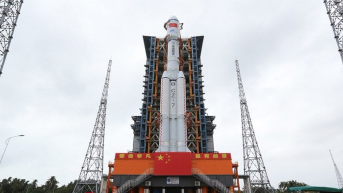 La estación orbital china, Tiangong (Palacio Celestial), tendrá tres componentes principales: la cápsula central, Tianhe, que se conectará a dos laboratorios espaciales, Wentian y Mengtian.