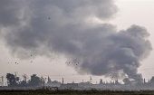 Varios cohetes impactaron en áreas de Green Village. Los ataques contra las bases militares estadounidenses en Siria se incrementaron en los últimos meses.
