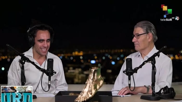 Sorín y Morales conversaron sobre el homenaje que la Conmebol le hizo a Maradona en Qatar.