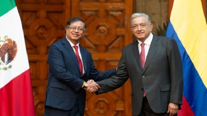 López Obrador y Petro acordaron desarrollar una agenda común bajo los principios de soberanía, integración, desarrollo y migración.