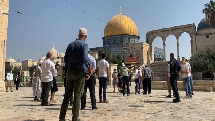 Israel aspira a demoler la mezquita de Al-Aqsa para construir un templo judío.