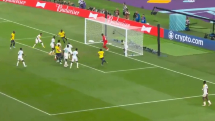 Ecuador luchó todo el partido para alcanzar el empate ante los senegales.