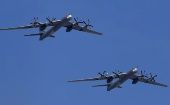 El ejercicio militar protagonizado por bombarderos Tu-95MS rusos y H-6K chinos fue de aproximadamente ocho horas.